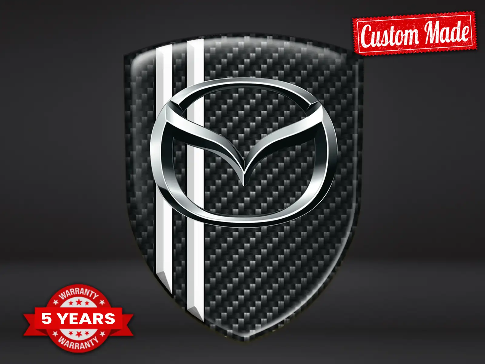 Mazda Car Badges Emblems Lasting Max Sports Stylish